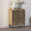 vidaXL Side Cabinet 60x33x75 cm Solid Wood Mango