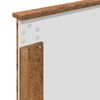 vidaXL Bed Frame with Headboard Old Wood 90 x 200 cm Engineered Wood