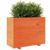 vidaXL Garden Planter Wax Brown 90x40x72.5 cm Solid Wood Pine