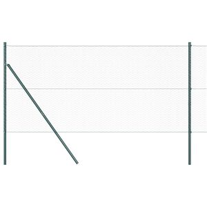 vidaXL Ground Fix Welded Wire Fence 100 x 1.6 m (W x H)