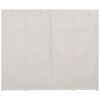 vidaXL Wardrobe White 200x40x170 cm Fabric
