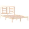 vidaXL Bed Frame without Mattress 140x190 cm Solid Wood Pine