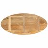 vidaXL Table Top 100x50x2.5 cm Oval Solid Wood Mango