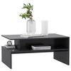 vidaXL Coffee Table Grey 90x60x42.5 cm Engineered Wood