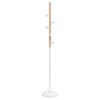 vidaXL Coat Stand White 177 cm Powder-coated Iron