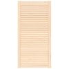 vidaXL Cabinet Door Louvred Design 99.3x49.4 cm Solid Wood Pine