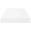 vidaXL Floating Wall Shelves 4 pcs High Gloss White 50x23x3.8 cm MDF