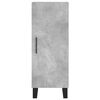 vidaXL Highboard Concrete Grey 34.5x34x180 cm Engineered Wood