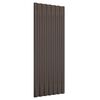 vidaXL Roof Panels 12 pcs Galvanised Steel Brown 100x36 cm