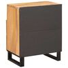 vidaXL Bedside Cabinet Natural 50 x 33 x 60 cm Solid Mango Wood