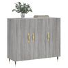 vidaXL Sideboard Grey Sonoma 90x34x80 cm Engineered Wood