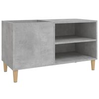 vidaXL Record Cabinet Concrete Grey 84.5x38x48 cm Engineered Wood