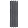 vidaXL Blackout Curtains 2 pcs Light Grey 140 x 225 cm Velvet
