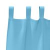 vidaXL Blackout Curtains with Rings 2 pcs Light Blue 225 x 140 cm