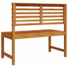 vidaXL Garden Bench Brown 100 x 50 x 91cm Solid Acacia wood