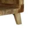 vidaXL Coffee Table Brown 50 x 50 x 35 cm Solid rough mango wood