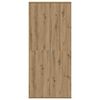 vidaXL Highboard Artisan oak 80 x 35 x 180 cm Engineered wood