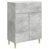 vidaXL Sideboard Concrete Grey 66 x 34.5 x 90 cm Engineered Wood