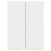 vidaXL Hanging Cabinet with Door White 60 x 31 x 80 cm Engineered Wood