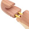 vidaXL Shoe Stretcher with Shoe Horn EU 40-41 Solid Wood Cedar