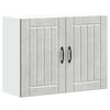 vidaXL Kitchen Wall Cabinet "Lucca" Concrete Grey Engineered Wood