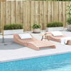 vidaXL Sun Lounger 205x80x31.5 cm Solid Wood Douglas