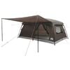 vidaXL Family Tent 14-Person Brown Grey Polyester and Steel