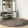 vidaXL Rug ISTAN High Pile Shiny Look Grey &Oslash; 200 cm