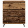 vidaXL Sideboard with Drawer Old Wood 60 x 35 x 70 cm Engineered Wood