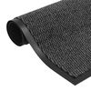 vidaXL Dust Control Mat Rectangular Tufted 60x90 cm Anthracite
