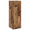 vidaXL Wall-mounted Bathroom Cabinet Old Wood 33 x 34.5 x 100 cm