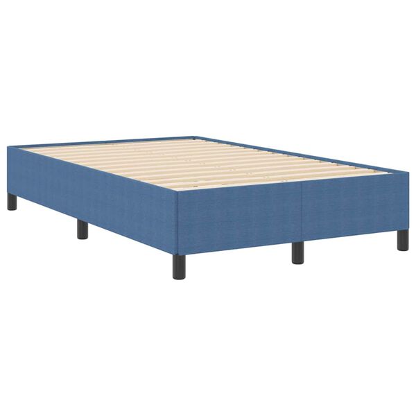 vidaXL Bed Frame Blue 120 x 200 cm Corduroy fabric