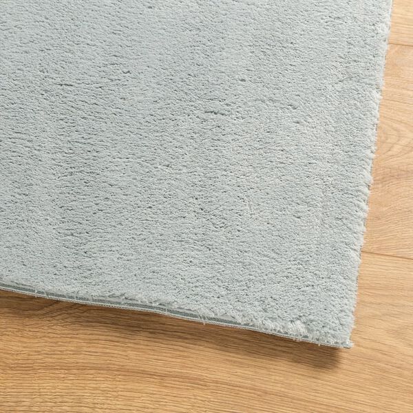 vidaXL Rug HUARTE Short Pile Soft and Washable Blue 140x200 cm
