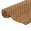 vidaXL Rug with Tassels 160x230 cm Jute