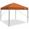 vidaXL Canopy Tent Manual Orange 243 x 243 x 251 cm Fabric