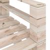 vidaXL 6 Piece Garden Pallet Lounge Set Pinewood
