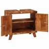vidaXL Bathroom Cabinet Solid Reclaim wood and Engineered wood