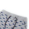 Kids' Shorts with Drawstring Light Grey Melange 104