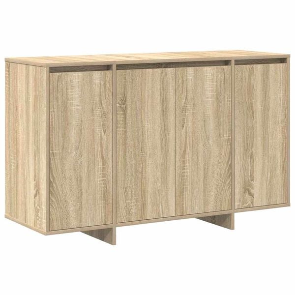 vidaXL Sideboard Sonoma oak 120 x 41 x 75 cm Engineered wood