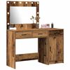 vidaXL Dressing Table 2 pcs Brown 40 x 41 x 75 cm Engineered wood