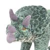 vidaXL Standing Plush Toy Triceratops Dinosaur Green XXL