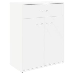 vidaXL Sideboard White 60x30x75 cm Engineered Wood