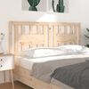 vidaXL Headboard 206x4x100 cm Solid Wood Pine
