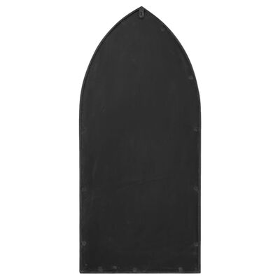 vidaXL Mirror Black 100x45 cm Iron for Indoor Use