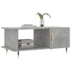 vidaXL Coffee Table Concrete Grey 90x50x40 cm Engineered Wood