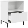 vidaXL Bedside Tables 2 pcs High gloss white 49 x 36 x 61 cm