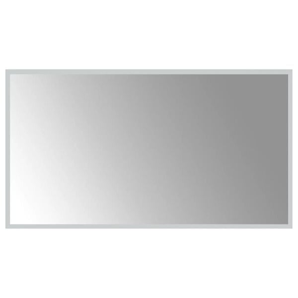 vidaXL LED Bathroom Mirror 90x50 cm
