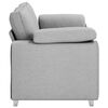 vidaXL Sofa Cloud Grey 180 x 77 x 82 cm Fabric