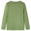 Kids' T-shirt with Long Sleeves Light Khaki 104