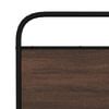 vidaXL Replace Headboard Brown Oak 150 cm Steel and Engineered Wood
